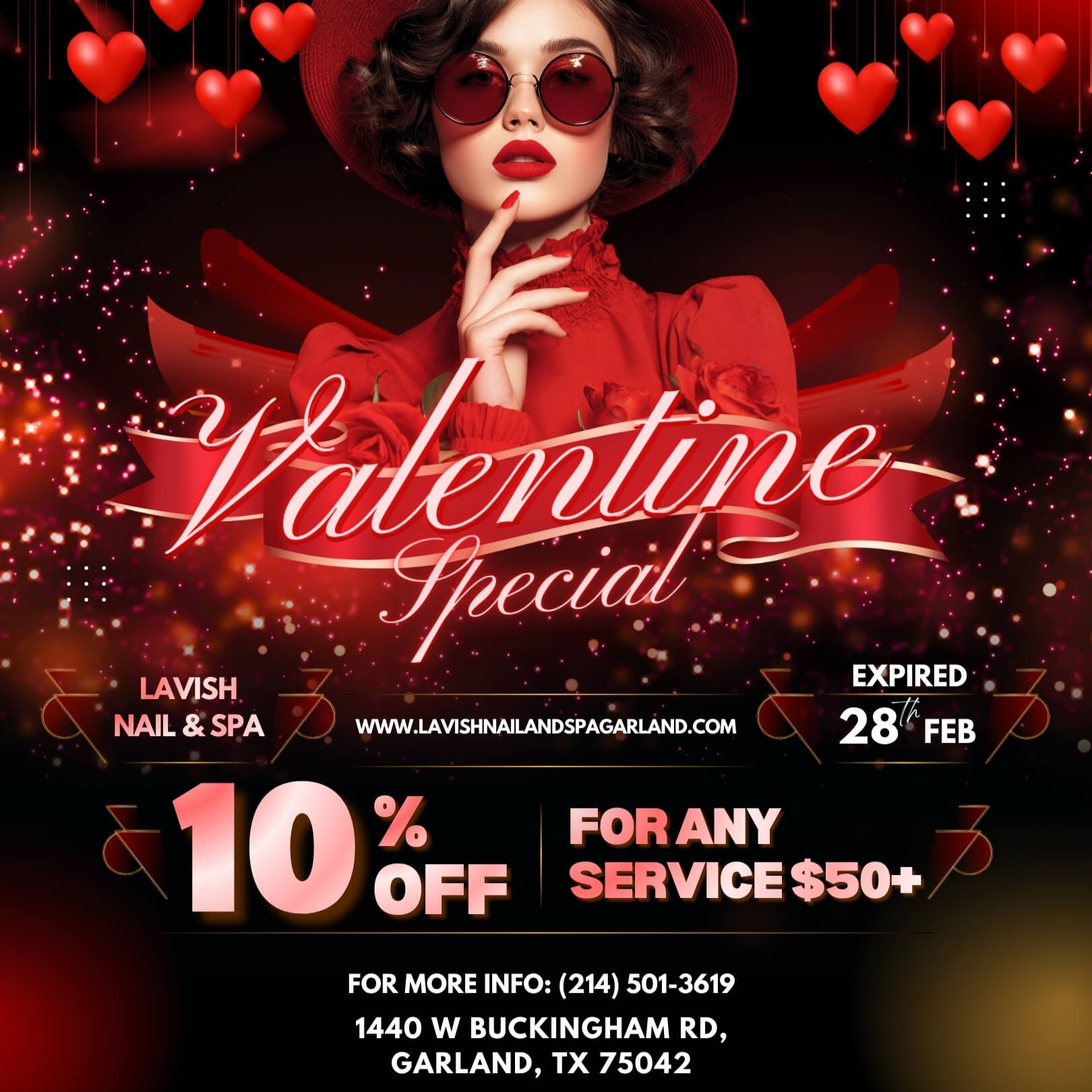 LAVISH NAILS & SPA promotion